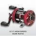 Abu Garcia Ambassadeur Baitcast Round Fishing Reel