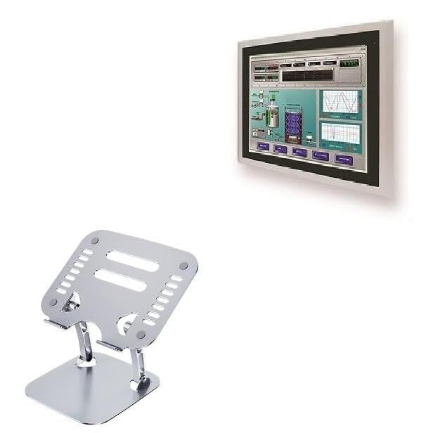 Base ajustable para portátil BoxWave aluminio plateado
