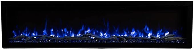 Chimenea Eléctrica Lineal Modern Ember Highmark 72 Pulgadas miniatura 2