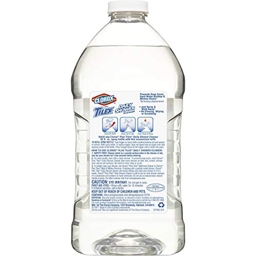 Tilex Daily Shower Cleaner, Refill Bottle, 64 Fl Oz (Pack of 6) (Thrее Рack)