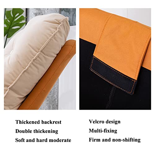 Mid Century Armchair, With Footstool Modern Rocking, With Cushion Recliner, Easy To Assemble Lounge Chair, Lazy Living Room Rocking Chair (Color : Brown, Size : 110 * 80 * 82Cm) #TOP4