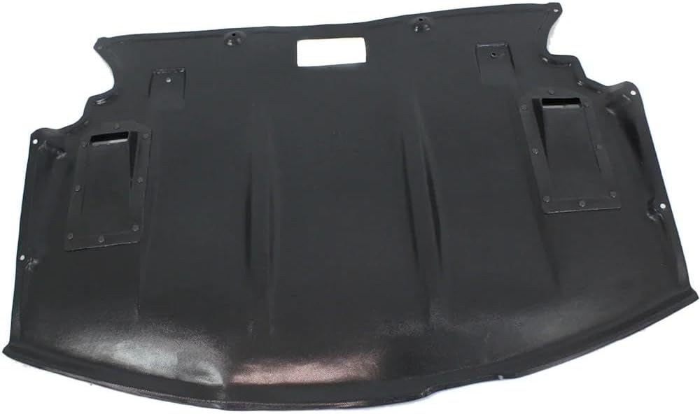 Rareelectrical Engine Splash Guard Under Cover Compatible With 2008-2010 Bmw 528I 550I Center 3.0L V6 4.8L V8 Bolt-On Oem 51717200846 Under Engine Undercarriage Protection Road Debris Shield