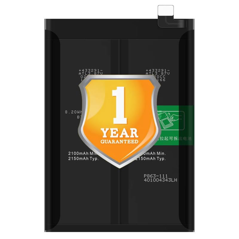 Image of Original BLP863 Battery Compatible for Oppo Reno 6 5G (CPH2251, PEQM00) | Oppo K9 (PEXM00) - (4300mAh) - 1 Year Warranty K7