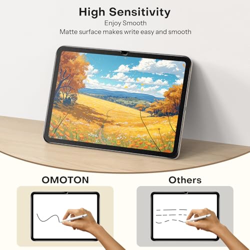 Image of OMOTON PAPERSENSE Paper Screen Protector for iPad A16 11 /10th Gen, 11 /10.9