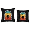 Borough of Woodmont Milford Connecticut 06460 Retro Vintage Throw Pillow #2