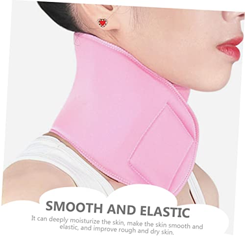 DOITOOL 5 Unidades membrana cervical máscaras de pescoço para rugas patch de decote hidratante elást