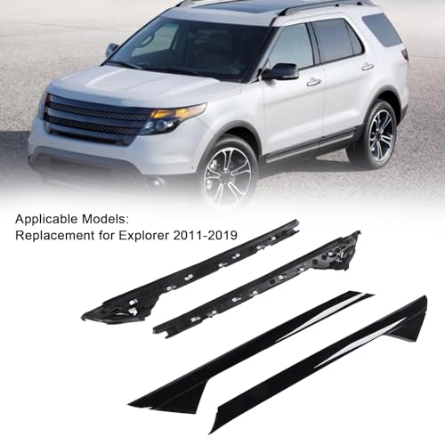 Molduras de moldeo de pilar BB5Z7803144AB para Explorer accesorios de protección exterior 5