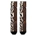 FekiLoot Brown Cowhide Compression Socks Cozy Soft Support Socks Fashion Breathable Knee High Tube Socks for Adult