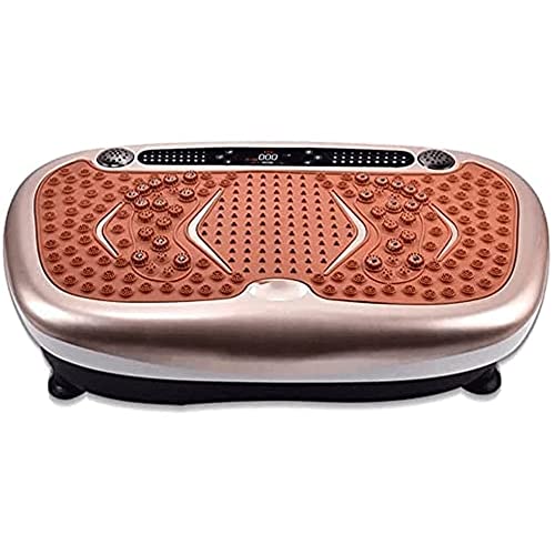 Vibration Plate Exercise Machine Whole Body Workout Fitness 3D Vibration Platform Whole Body Vibration Machine for Home Fitness Massage Workout Trainer