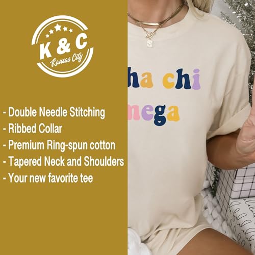 Alpha Chi Omega Tshirt | Alpha Chi Bright and Vibrant Sorority Shirt3