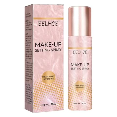 KARLOR Make Up Setting Spray, Face Fixing Spray with Slightly Gold Shimmer Cover
