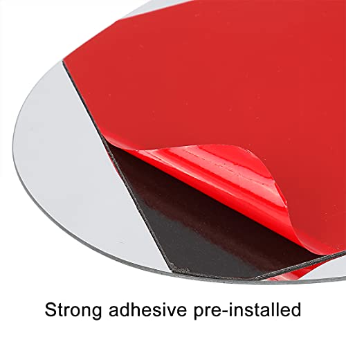 X Autohaux Passenger Right Side Rear View Mirror Replacement Glass With Adhesive For Volkswagen Jetta Eos Passat Gti R32 #TOP3