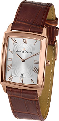 JACQUES LEMANS Bienne 1-1611E - Reloj de Caballero de Cuarzo Cover