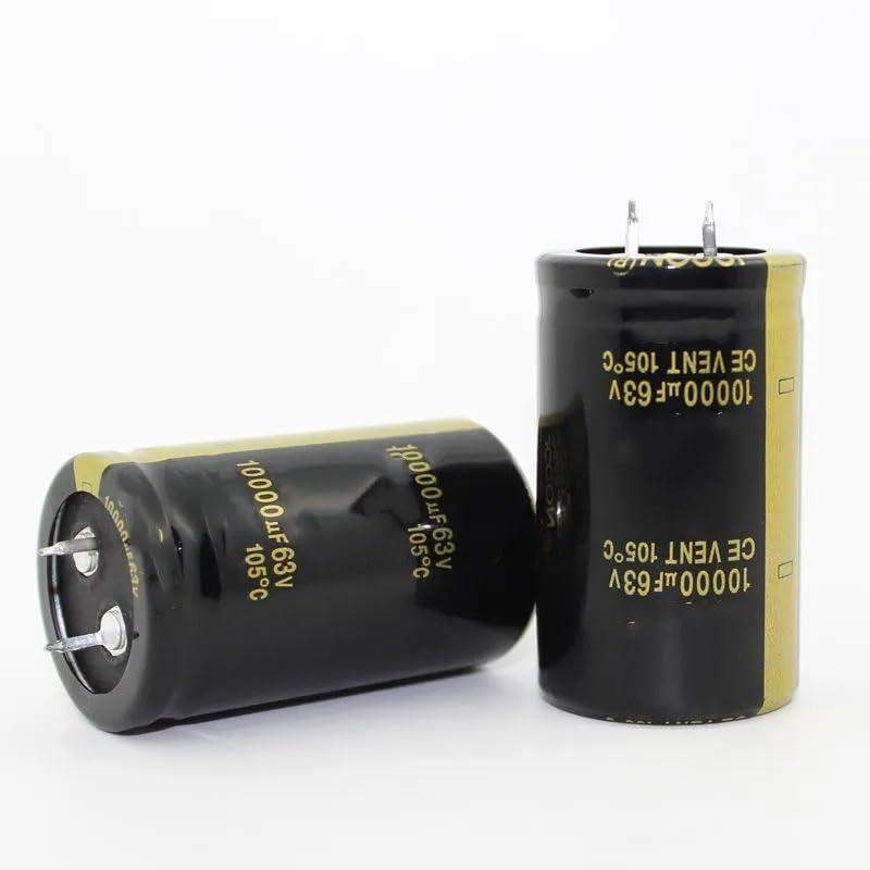 10 Pezzi 63V10000UF condensatore elettrolitico 10000UF 63V 35 * 50mm
