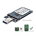 chenyang USB 3.0 to mSATA SSD Hard Disk Box Mini PCI-E 1.8