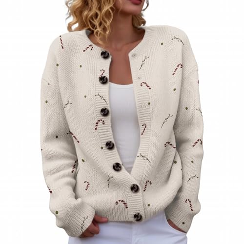 Weihnachts-Strickjacke