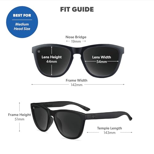 Image of Knockaround Square Polarized Sunglasses for Men & Women - UV400 Protection