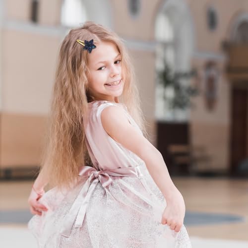 Teaaha 572346_1_QJELDXTU 8 Pcs Cute Star Clips Metal Snap Hair Pins Sparkly Fashion Hair Barrettes Styling Y2K Accessories thumb #3