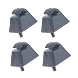 4 x Sonnenblenden-Cliphalterungen, passend für Opel, Opel Vectra Vivaro A Astra F Corsa Combo B Carlton Tigra Senator Cavalier Clip Halterung Halter