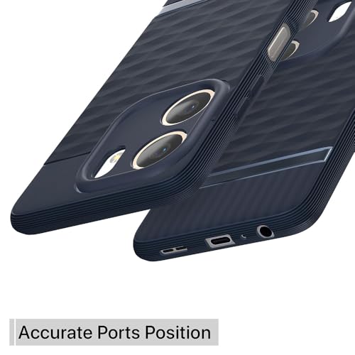 Image of Shockproof Case for Oppo A5x 4G / A5x 5G | Full Camera Protection | TPU Flexible Back Cover for Oppo A5x 4G / A5x 5G (Steel Blue)