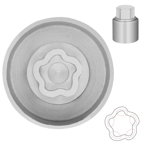 JEUCLEL 807 Wheel Locking Nut Key for Jeep Renegade Wrangler