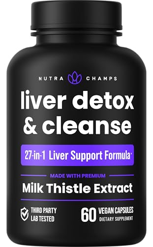 Liver Cleanse Detox & Repair Formula | 20+ Herbs: Milk ...