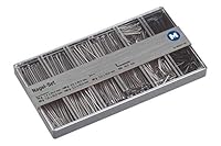 Metafranc Nagel-Sortiment 10-teilig + 380 g - Drahtstifte & Kammzwecken im Set - Vorsortiert in praktischer Kunststoffbox - Geeignet für Haus, Werkstatt & Co. / Nagel-Set / Sortimentskasten / 947100