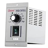 DC Motor Speed Controller, 24V-90V Adjustable Single Phase Motor Speed Controller for 24V, 36V, 90V DC Motors (1pc)