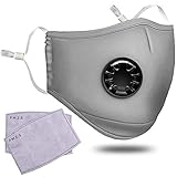 CONFORTABLE: El lazo elástico cómodo le permite usar estas máscaras durante largos períodos de tiempo sin irritación.