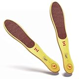 PODOCURE® Durable Colossal Professional Wood Waterproof Foot File double sided (Coarse/Medium) | Foot Callus Remover for Women and Men | Made of Canadian WOOD | Spa Quality for Pedicure and Foot Care - Foot File for Wet and Dry Feet | To remove hard skin | 1CM THICK | PACK OF 2
