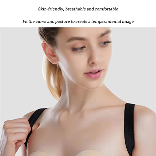 Correcteur de posture magnétique avec support lombaire confortable noir