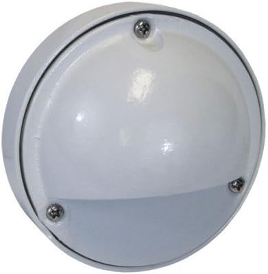 Ark Lighting 7011 4” Surface Moon Step/WALL Light (White)