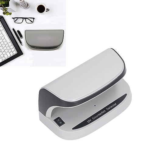 Estink Counterfeit Detector Bill Money Checker Currency Tester with Automatic On Off Sensor for Passport Credit Card Banknote Verification DC5V 2A - Thumbnail 4