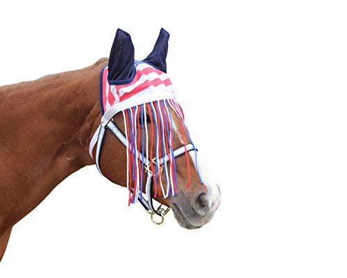 Derby Originals Reflective Mesh Fringe Fly Bonnet with 1 Year