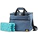 CampFeuer Kühltasche 30 Liter, leicht und wasserdicht, Isoliertasche für BBQ, Camping, Strand, Einkauf, Arbeit (blau)