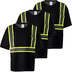 Black Short Sleeve 3-pack