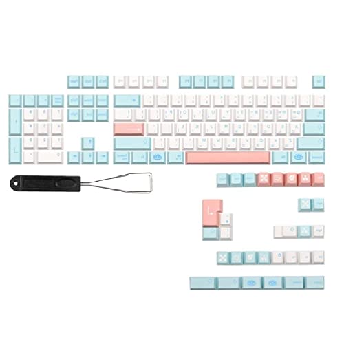 Touches PBT japonaises coréennes pour clavier mécanique profil Cherry 135 touches