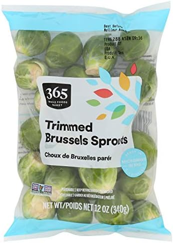 365 by Whole Foods Market, Trimmed Brussels Sprouts, 12 oz