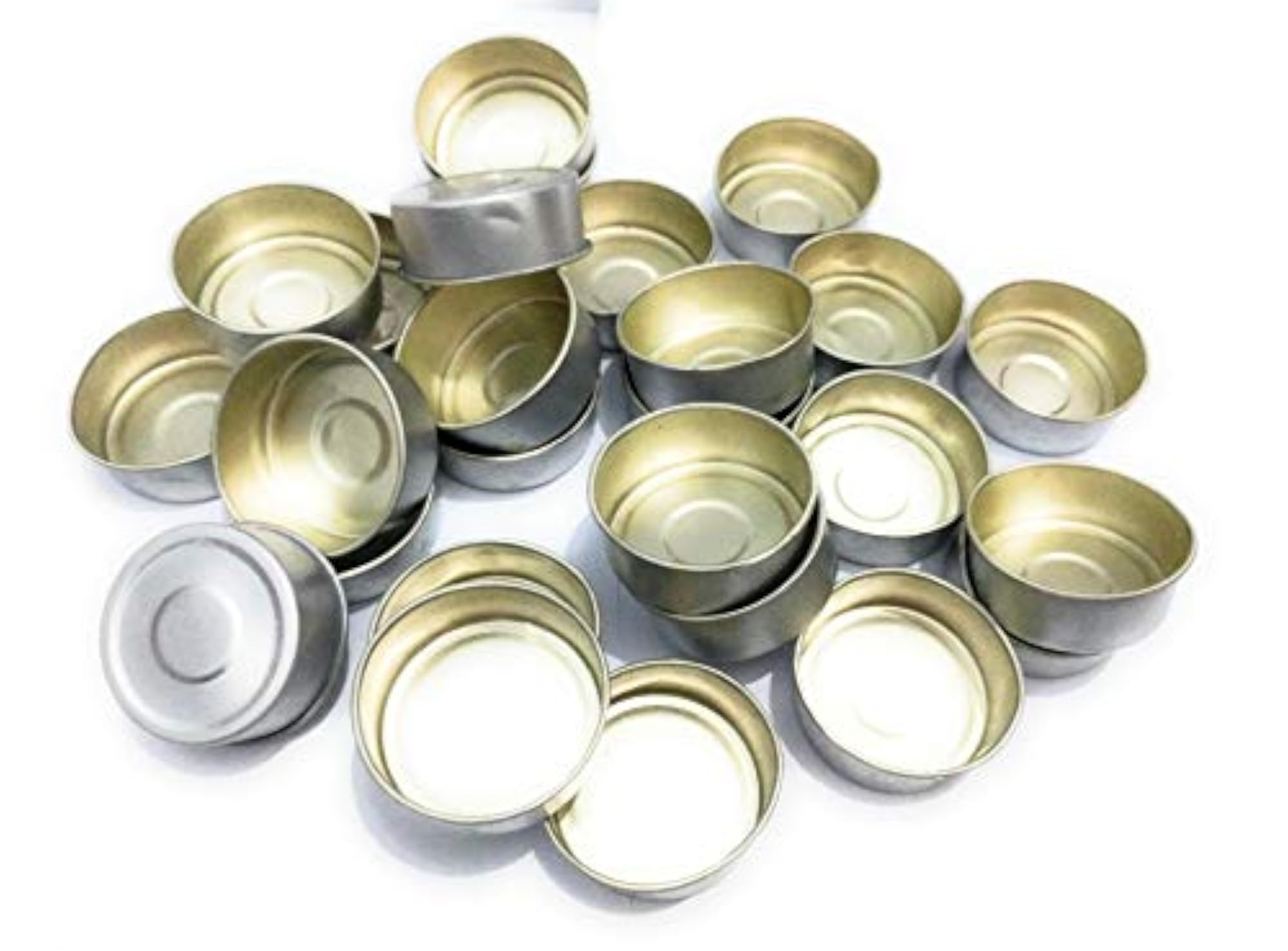 200 Tea Light Aluminium Empty Containers for Candle Making