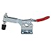 E-TING 2pcs Hand Tool 201B Toggle Clamp 198Lbs Antislip Red Horizontal Clamp 201-B Quick Release Tool
