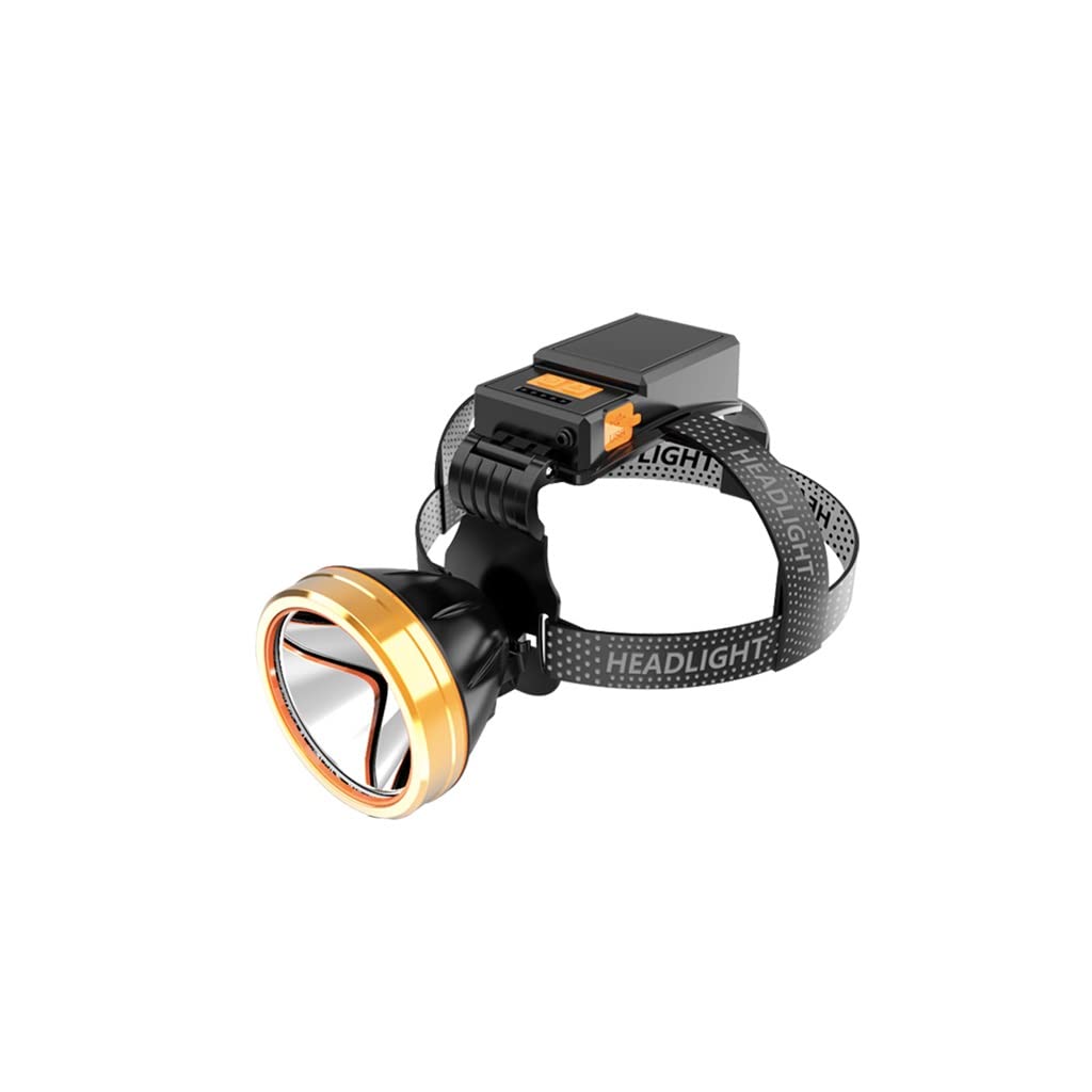 OYYMTE Headlight Strong Light Charging Bright Head-Mounted Night Fishing Outdoor Fishing Special Long-Term Battery Life Led Hernia