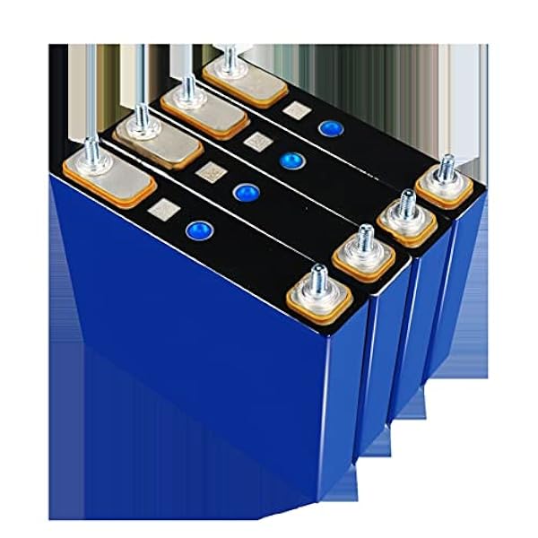 Lithium Batterijen 1/4/8/16/32 STKS Lifepo4 Batterij 50 Ah 3,2 V Diepe Cycle Batterij Zonne-energiesysteem voor 12V 24V 48V Camper (Kleur: 16STUKS)