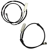 Bapmic Front 34356792559 + Rear 34356792564 Brake Pad Wear Sensors for BMW E90 E91 E81 E82 128i 135i 328i 335i