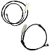 Bapmic Front 34356792559 + Rear 34356792564 Brake Pad Wear Sensors for BMW E90 E91 E81 E82 128i 135i 328i 335i