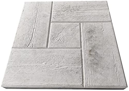 FHONYX 2 PCS Concrete Moulds 30x30x3cm, Paving slabs, decking Board, Imitation Wood, Garden Lawn, Decoration Garden, Path - Image 2