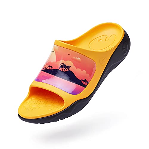 UIN Men's Casual Sandals Comfort Slippers Soft Quick Drying Non-Slip for Beach, Outdoor & Indoor Summer Vibe