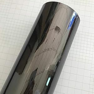 Sankuai 1 st Strechable Chrome Spiegel Goud Vinyl Wrap Zelfklevende Auto Sticker Air-Release Film Folie Wrapping (Kleur…