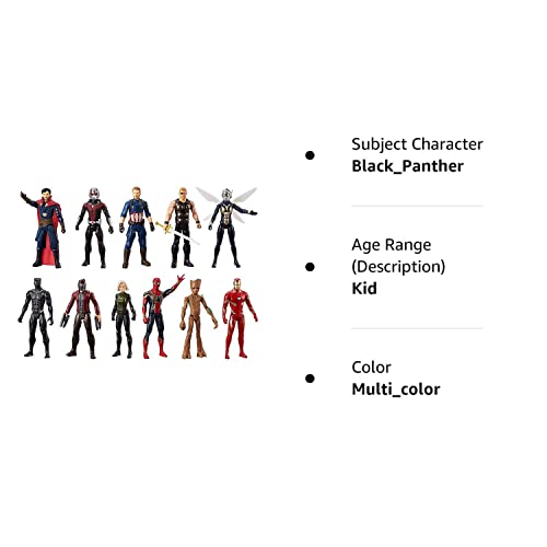 image for Marvel Black Panther Titan Hero Series Universe Collection 11-Pack, 11