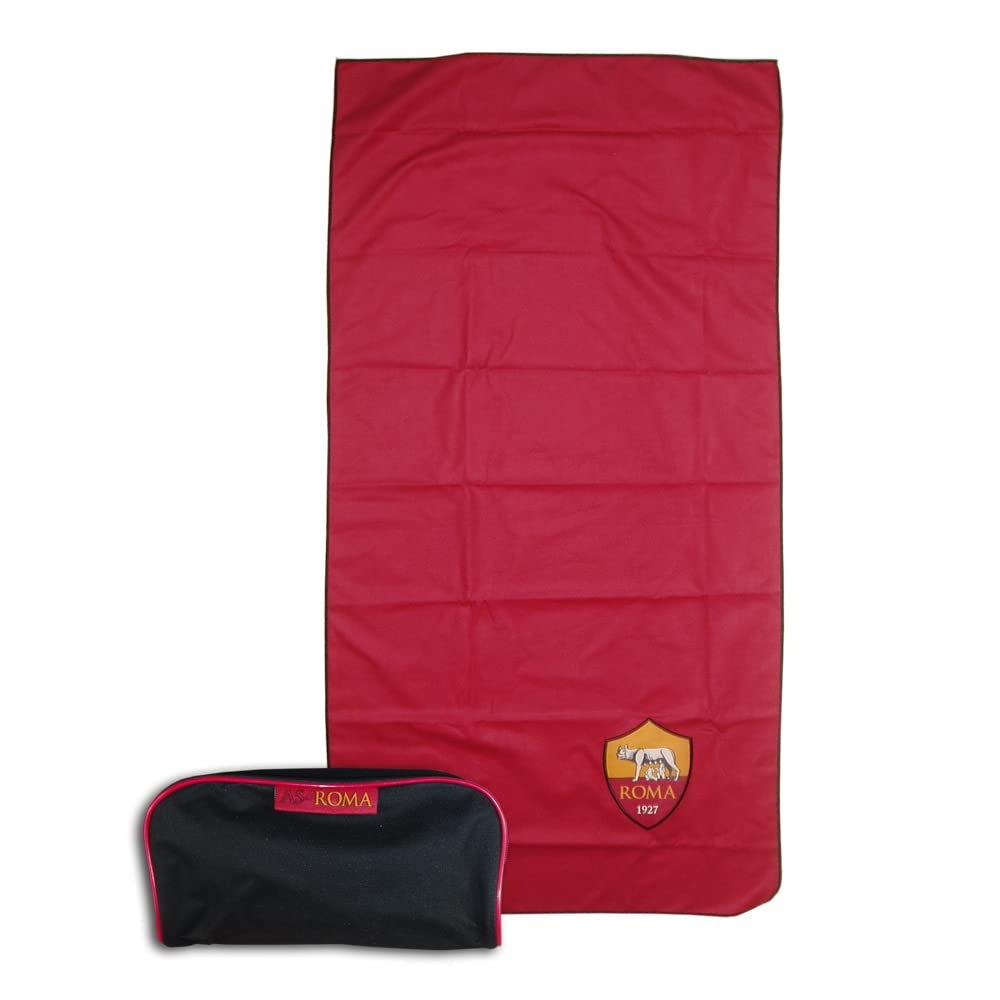 Telo In Microfibra A.C. Milan - Ufficiale, 90x170 Cm, Rosso E Nero - Foto 6