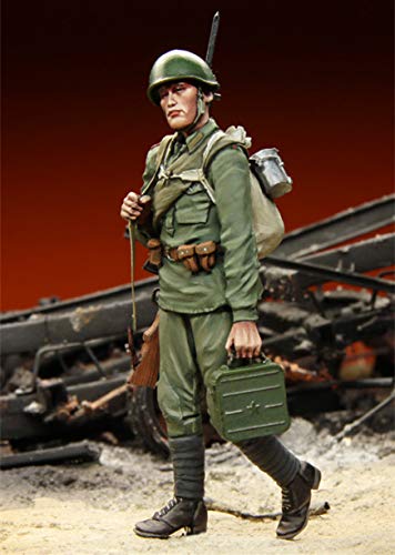 Kit Modelo Resina Infantería Rusa Kursk 1943 1/35 miniatura 2